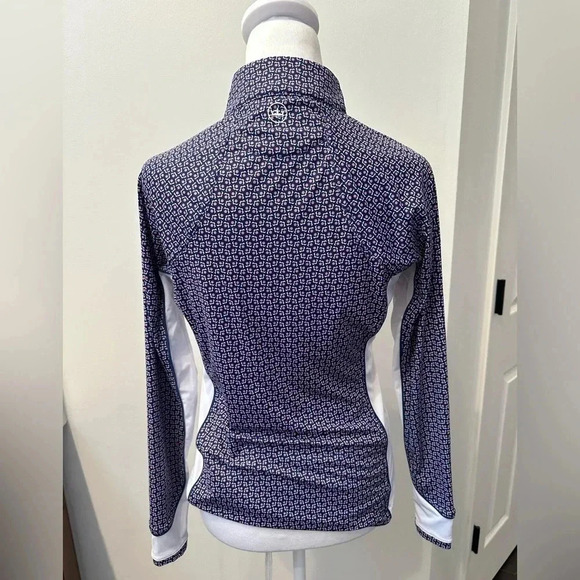THE PLAYERS Peter Millar Women's Quarter-Zip Raglan Long Sleeve Sun Shirt XS - Picture 5 of 8